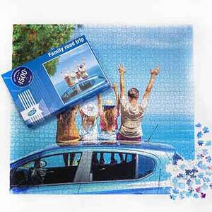 Vierkante puzzel 1500 - 68 x 70 cm