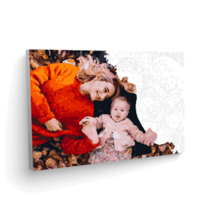 Schilderen op nummer 70x50-Frame - 70 x 50 cm