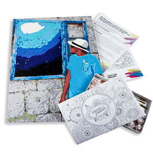 Schilderen op nummer 70x50-Frame - €  59.98