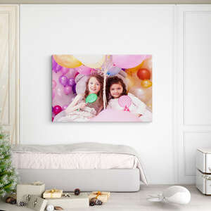 Foto op canvas met liefdevolle herinnering